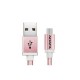CABLE MICRO USB ADATA USB A USB A 1M ROSA AMUCAL-100CMK-CRG