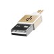 CABLE MICRO USB ADATA 1M USB A MICRO-USB B ORO AMUCAL-100CMK-CGD