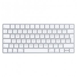 TECLADO INALAMBRICO MAGIC KEYBOARD APPLE MLA22LZ/A-BT BLANCO PLATA