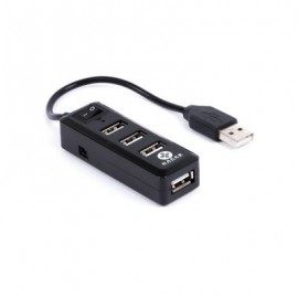 HUB USB NACEB TECHNOLOGY USB-USB COLOR NEGRO