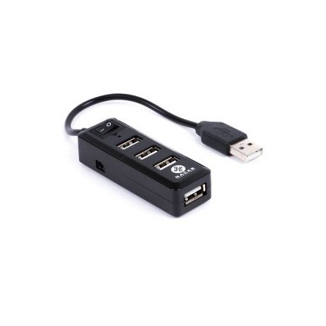 HUB USB NACEB TECHNOLOGY USB-USB COLOR NEGRO