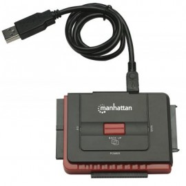 CONVERTIDOR MANHATTAN USB 2.0 A HDD IDE40/SATA OTB 179195
