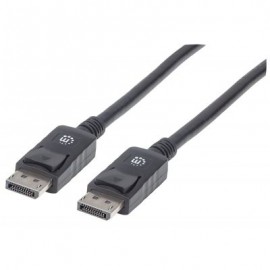 CABLE DISPLAYPORT 4K BLINDADO 2MTS MANHATTAN 307116