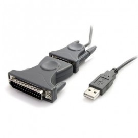 CABLE USB A  SERIAL SERIE DB9 DB25 RS232 0.9M STARTECH ICUSB232DB25