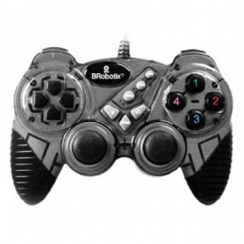 CONTROL PARA JUEGOS RUMBLEPAD BROBOTIX GRIS 751899G