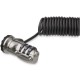 CANDADO DE COMBINACION STARTECH PARA LAPTOP 1.8M LTLOCK3DCOIL