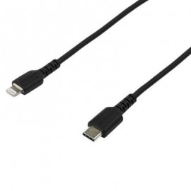 CABLE USB-C A LIGHTNING STARTECH 2M NEGRO CERTIFICADO RUSBCLTMM2MB