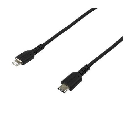 CABLE USB-C A LIGHTNING STARTECH 2M NEGRO CERTIFICADO RUSBCLTMM2MB