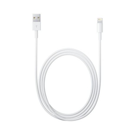 CABLE LIGHTNING A USB APPLE COLOR BLANCO 2 M CABLE LIGHTNING