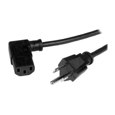 CABLE DE ALIMENTACION STARTECH NEMA 5-15P/C13 ANGULO DERECHA PXT101L3