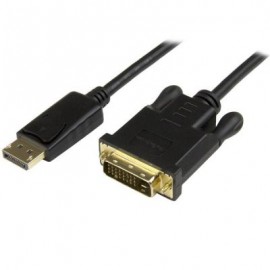 CABLE DISPLAYPORT A DVI-D STARTECH PASIVO DP2DVI2MM3