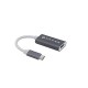 ADAPTADOR USB TIPO C A HDMI NACEB TECHNOLOGY NA-0114 PLATA