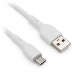 CABLE USB TIPO C BROBOTIX USB A V2.0 1M BLANCO 963202