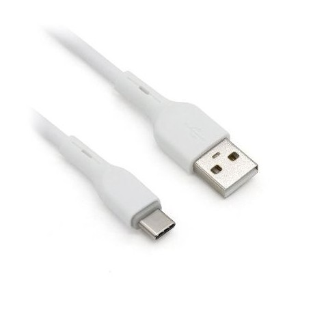 CABLE USB TIPO C BROBOTIX USB A V2.0 1M BLANCO 963202