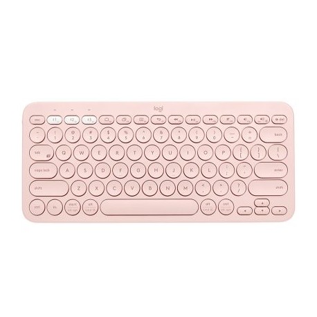 TECLADO BLUETOOTH LOGITECH K380 ROSA PC/MAC/IOS/ANDROID (920-009594)