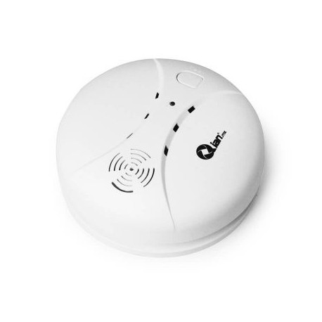 DETECTOR DE HUMO QIAN QAH-60001 INALAM SENS SONIDO, LED BATERIA INC