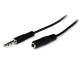 Cable 2m Extension  MiniJack 3.5 Macho a Hembra  STARTECH MU2MMFS