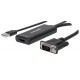 CONVERTIDOR MANHATTAN VIDEO VGA + AUDIO USB A HDMI 152426
