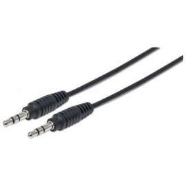 CABLE AUXILIAR MANHATTAN 3.5 M-M 0.9M NEGRO 393935