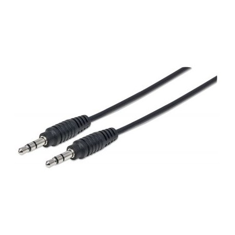CABLE AUXILIAR MANHATTAN 3.5 M-M 0.9M NEGRO 393935