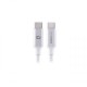 CABLE C A C MOBIFREE CABLE TIPO C A C USB C USB C 1 M BLANCO MB-923705