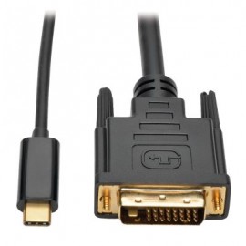 CABLE ADAPTADOR DE USB 3.1 USB-C A DVI M/M THUNDERBOLT 0.91 M