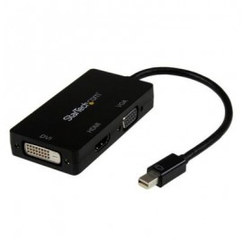 Adaptador Convert MiniDisplayPort a VGA DVI HDMI  STARTECH MDP2VGDVHD