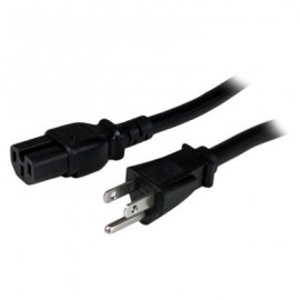 Cable 1.2m Alimentacion 14AWG PC NEMA5-15P a C15 STARTECH PXT515C154