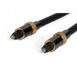 Cable 6m Toslink Optico Audio  Digital SPDIF Ngro  STARTECH TOSLINK20