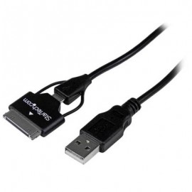 Cable USB 65cm Combo Cargador Micro USB Galaxy Tab  STARTECH USB2UBSDC
