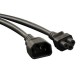 CABLE DE PODER TRIPP LITE PARA LAPTOP C14 A C5 1.83M NEGRO P014-006