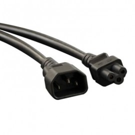 CABLE DE PODER TRIPP LITE PARA LAPTOP C14 A C5 1.83M NEGRO P014-006