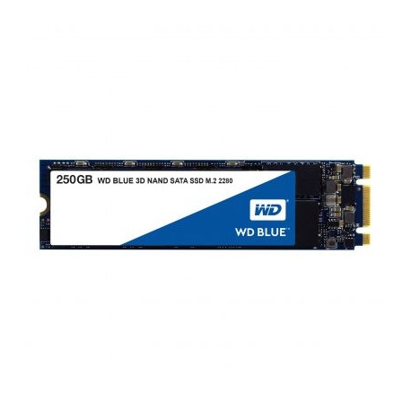 SSD M.2 WD 250GB WDS250G2B0B 3D NAND BLUE SATA III