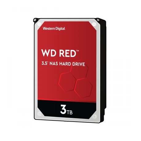 DISCO DURO INTERNO WD 3TB 3.5" WD30EFAX 256MB SATA3 5400RPM NAS RED