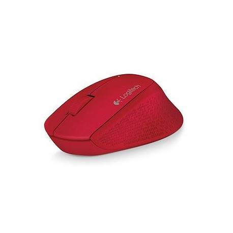 MOUSE LOGITECH M280 INALAMBRICO 1000dpi ERGONOMICO ROJO (910-004286)