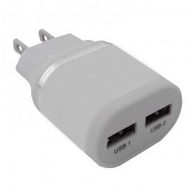 CARGADOR USB BROBOTIX BLANCO 161264B