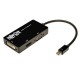ADAPTADOR DE VIDEO TRIPP LITE MINI DP A VGA / DVI / HDMI P137-06N-HDV