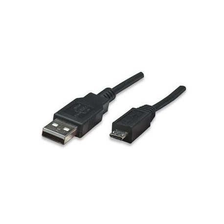 CABLE MANHATTAN USB 2.0 A MACHO A MICRO USB 2.0 B MACHO 1M 307161