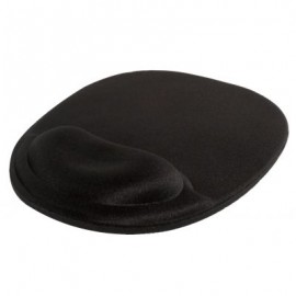MOUSEPAD PERFECT CHOICE PC-041078 NEGRO CON DESCANSA MUÑECA