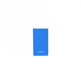 POWER BANK VORAGO PB-400 10000 mAh AZUL 2 ENTRADAS USB
