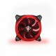 KIT DE 3 VENTILADORES YEYIAN TYPHOON ROJO 120MM 1500 RPM YCT-050720R