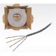 BOBINA DE CABLE VORAGO CAB-207 CAT 5E GRIS 305MTS