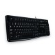 TECLADO LOGITECH ALAMBRICO USB K120 NEGRO (920-004422)