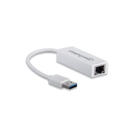 ADAPTADOR GIGABIT ETHERNET USB 3.0 MANHATTAN 506847