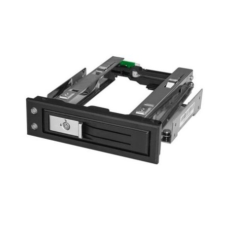 BAHIA DE 5.25" STARTECH PARA DISCO DURO SATA 3.5" HOTSWAP NEGRO
