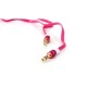 CABLE DE AUDIO VORAGO CAB-108 3.5 MM METALICO ROSA BLISTER
