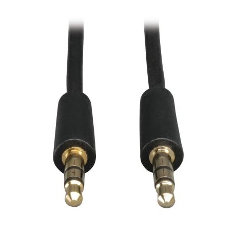 CABLE TRIPP LITE 3.5MM MACHO 30CM NEGRO P312-001