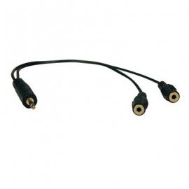 ADAPTADOR TRIPP LITE P313-001 DIVISOR DE AUDIO 3.5 30 CENTIMETROS