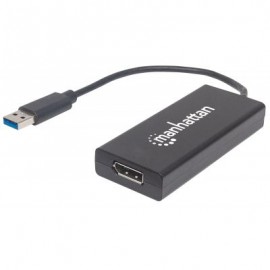 CABLE ADAPTADOR MANHATTAN USB 3.0 A DISPLAYPOR 4K 152327