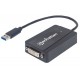 CABLE ADAPTADOR MANHATTAN USB 3.0 A DVI-I 1080P 152310